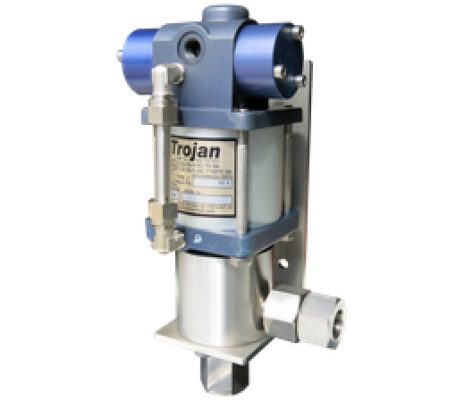 Trojan Type ‘J’ version ‘FS’ air powered standby pump.